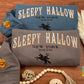 Sleepy Hollow embroidery sweatshirt with sleeve emvroidery