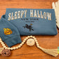 Sleepy Hollow embroidery sweatshirt with sleeve emvroidery