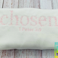 Chosen 1 Peter 2:9 flower embroidery sweatshirt, embroidered sweater, Jesus Love, Christian Faith, Bible truths, Christian