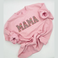 Custom Embroidered Sweatshirt Gift | Mothers Day | Spring Apparel | Floral Nana Shirt | Birthday Gift, Choose any Word/name, mama, gran,bebe