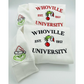 Christmas Sweatshirt, Whoville University Embroidered Sweatshirt, Christmas Embroidery Sweatshirt, Christmas Crewneck, Cute Sleeve