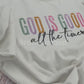 God is good all the time embroidery sweatshirt, embroidered sweater, Jesus Love, Christian Faith, Bible truths, Christian symbol, Love God