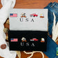 USA Patriot Sweatshirt Embroidery Sweatshirt